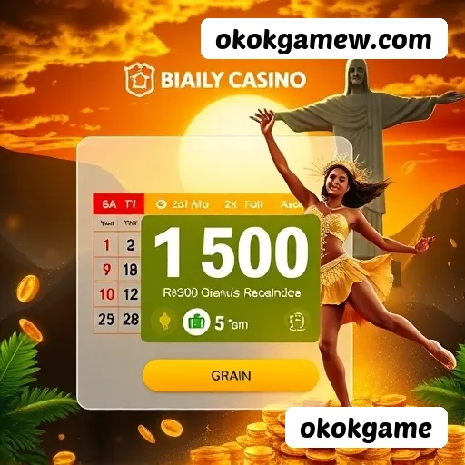 Aplicativo móvel okokgame para iOS e Android